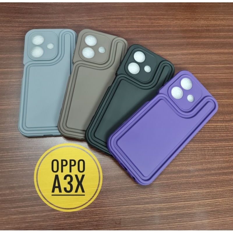 SOFTCASE AIRBAG MATTE OPPO A3X / CASING OPPO A3X