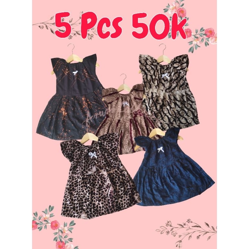 OBRAL BAJU DASTER ANAK 1-2 TAHUN, BAHAN RAYON DINGIN