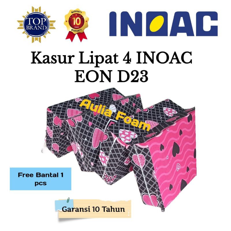 Kasur Lipat 4 Inoac EON D23 Light Green Garansi 10 Tahun Inoac Original Kasur Busa Inoac Kasur Lipat