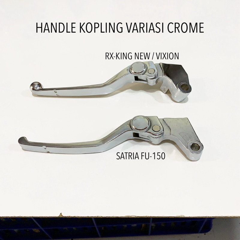 Handle Kiri Handel Kopling Vixion / Rx King / Scorpio - Jupiter mx new - Satria Fu 150 Variasi Crome