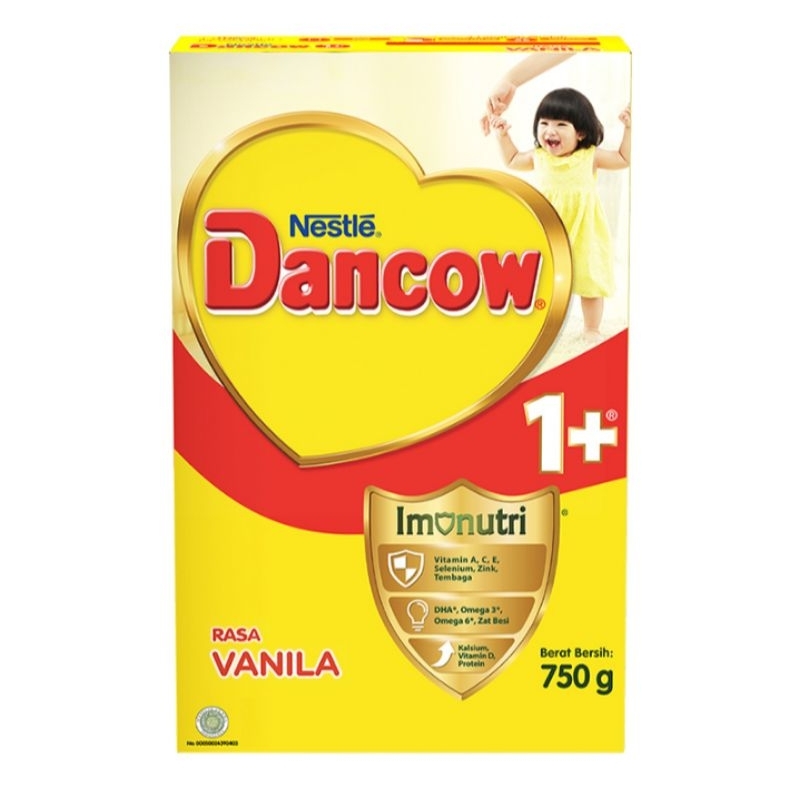 

Dancow imunutri 1+ susu bubuk pertumbuhan anak usia 1-3 tahun rasa vanilla