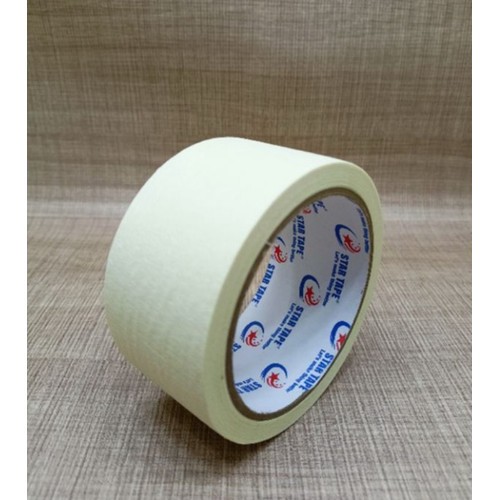 

Lakban STAR 48 mm / 2 inch Masking Tape Isolasi Lakban Selotip Kertas