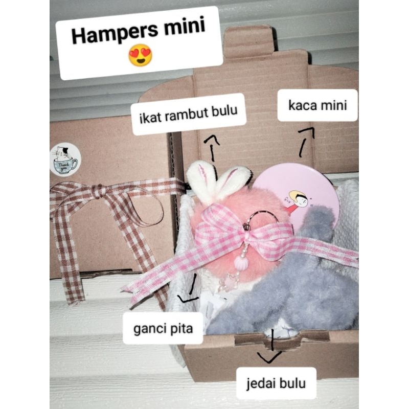 

Hampers mini/hampers murah/kado ultah/kado cewek/gift aksesoris