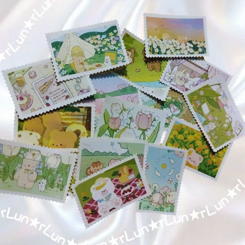 

RANDOM 50pcs Stiker sticker medium scrapbook untuk Scrab book