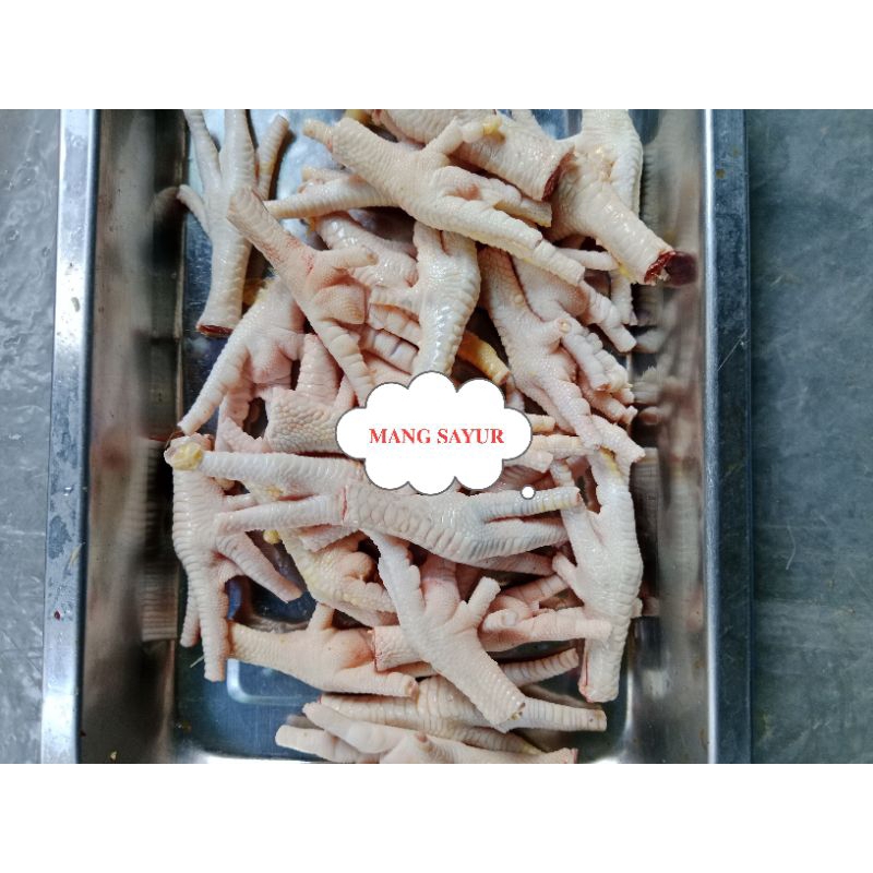 

ceker ayam broiler bersih 500gr mang sayur