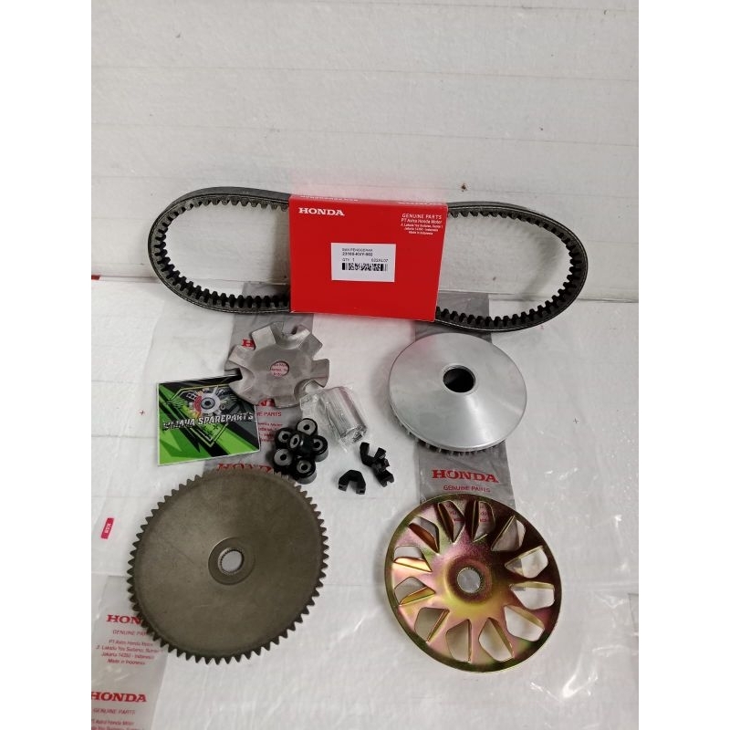 PAKET V-BELT HONDA BEAT KARBU SPACY KARBU SCOOPY KARBU KODE-KVY