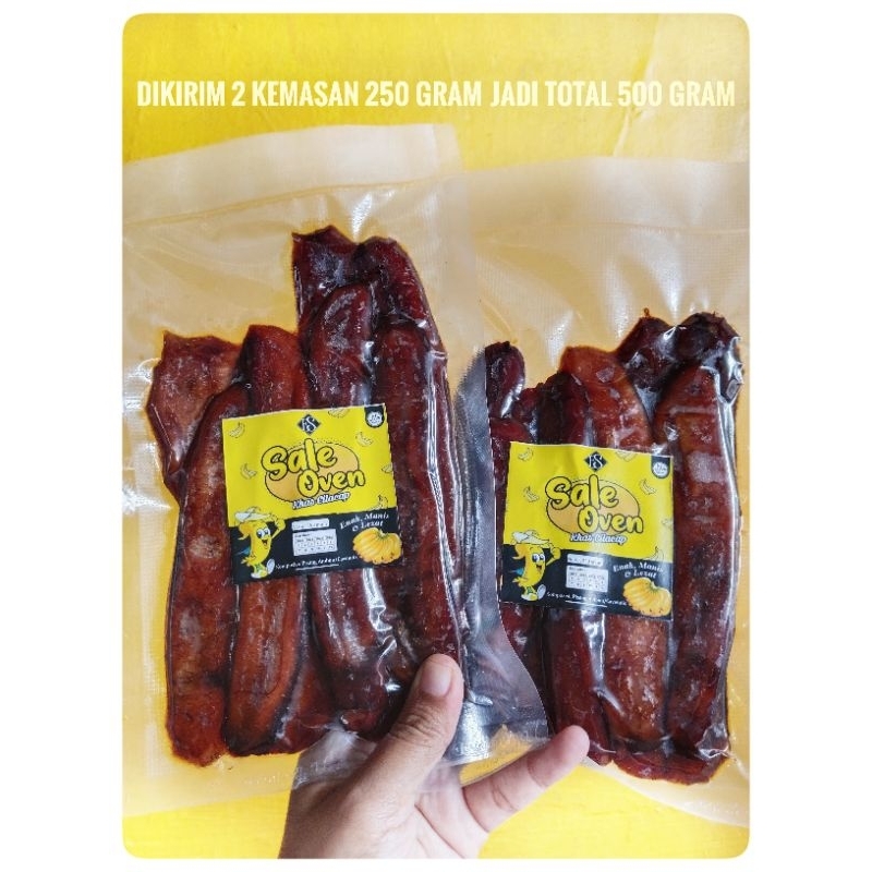 

Sale Pisang Basah Ambon / Cavendis 500 gram Kemasan Vacum