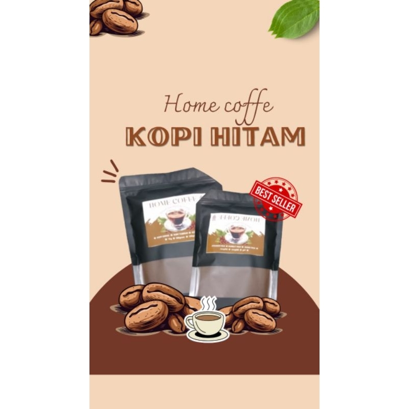 

BUBUK KOPI HITAM 1KG MURNI //RASA MANTAP