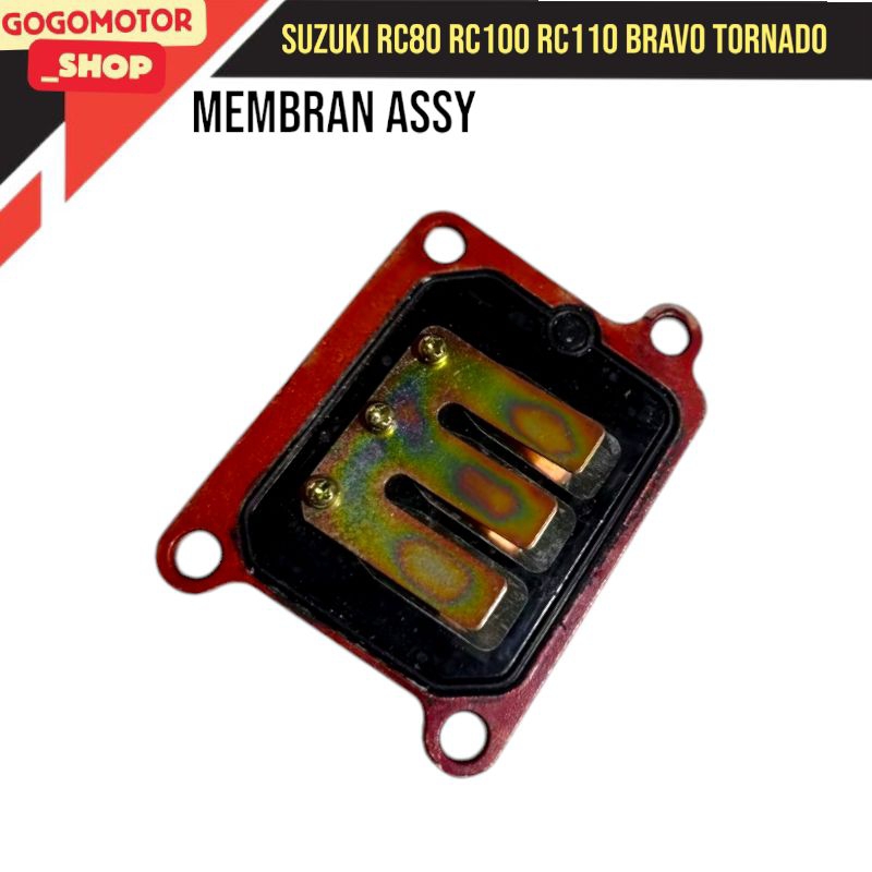 Membran assy harmonika lidah membran Suzuki rc80 rc100 rc110 bravo tornado