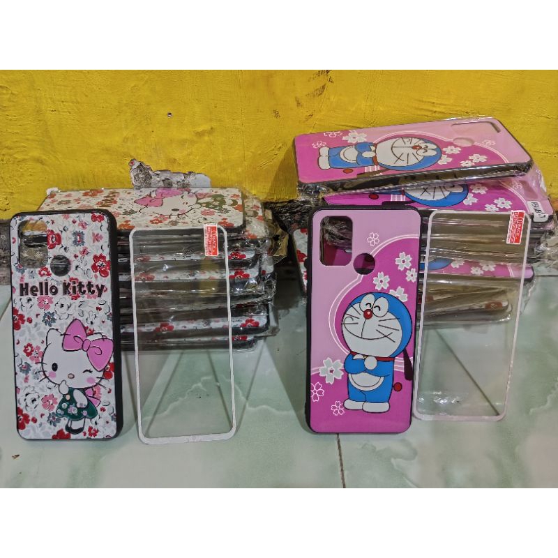 case motif+tempered glass REALME 17/7i