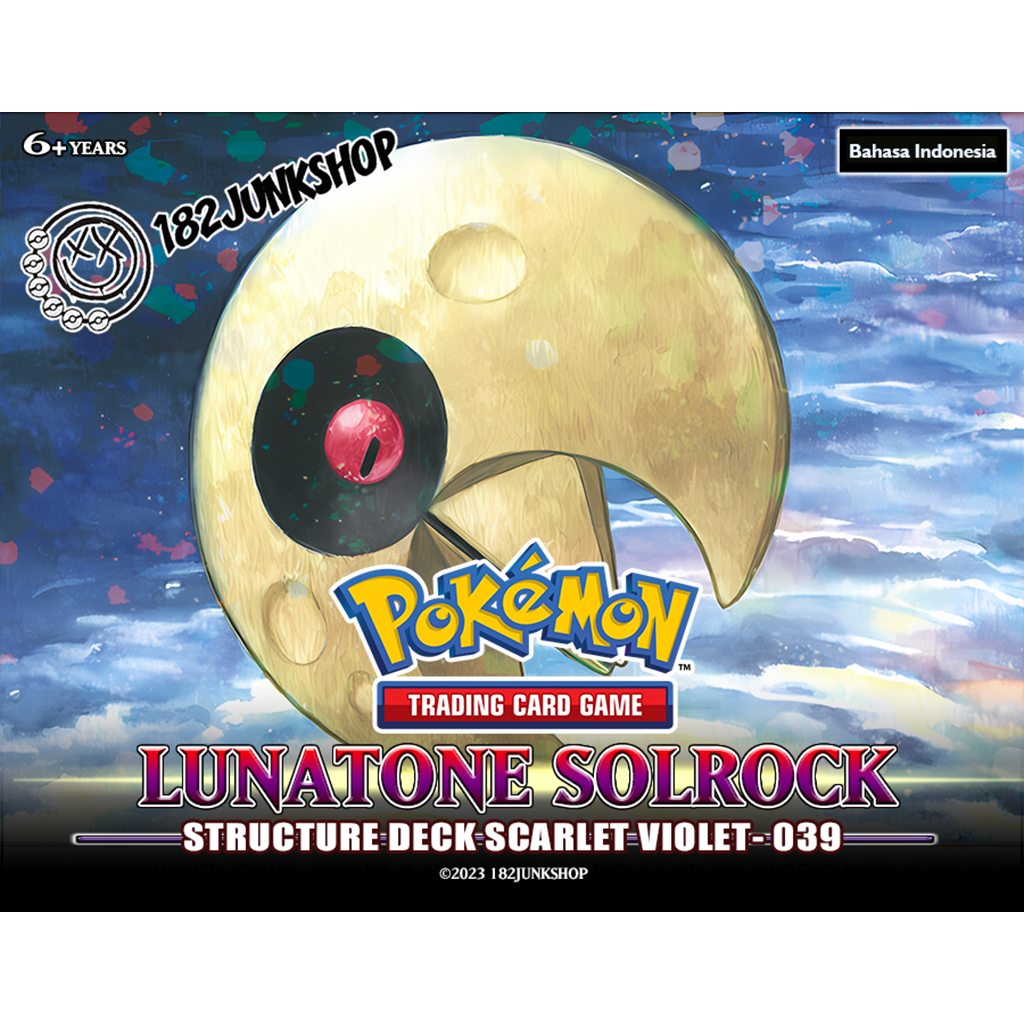 Deck Pokemon TCG SV 039 - Lunatone Solrock Deck - Non ORI