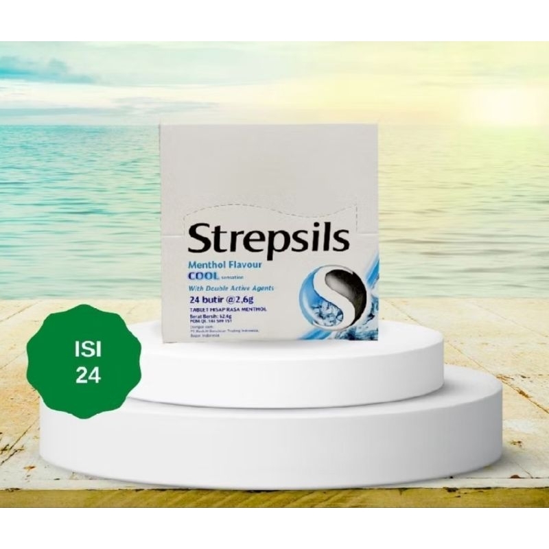

STREPSILS LOZENGES COOL isi 24