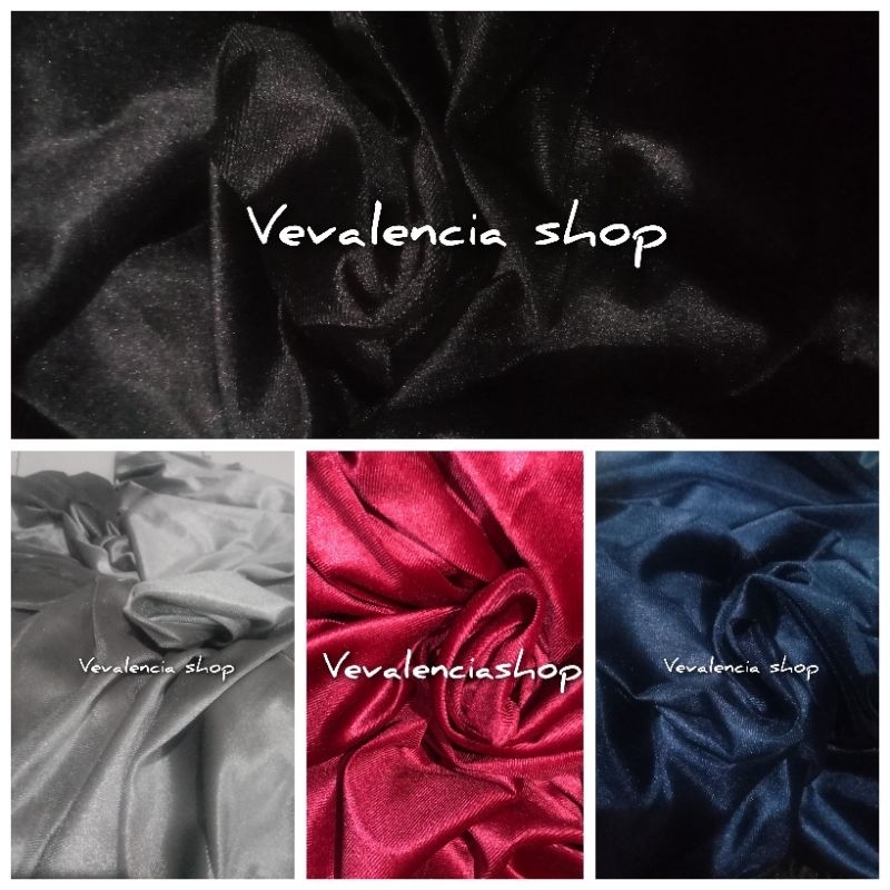 Kain bludru premium meteran/BLUDRU stretch premium/beludru strech