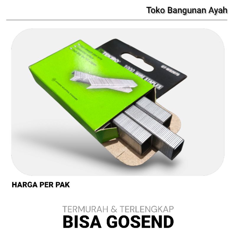 

Refill Isi Staples 3 In 1 Tekiro / 8mm Isi 1000pcs