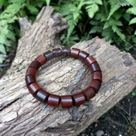 gelang kayu stigi/setigi purba ful model tabung