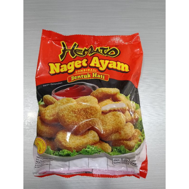 

Nugget Ayam Regulee Hemato / Hemato Nugget 1kg / Naget Ayam