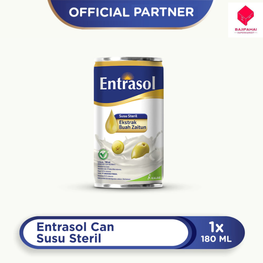 

Entrasol Susu Steril 180ml