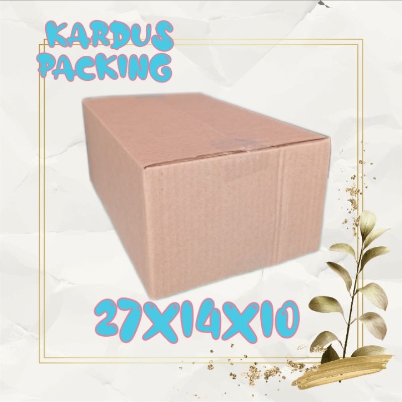 

kardus packing uk 27x14x10 kardus besar kardus kecil