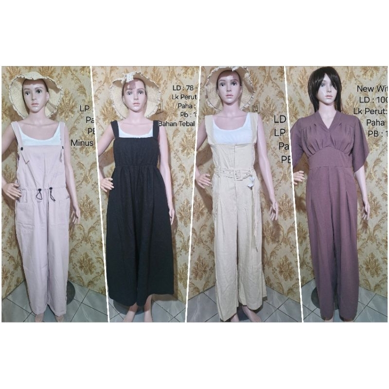 Jumpsuit Princess/Jumpsuit Bahan/JP Kriwil