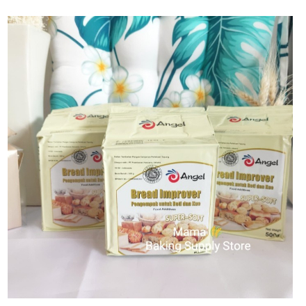 

ANGEL Bread Improver Pengempuk Pelembut Kue SUPER SOFT 100 Gr