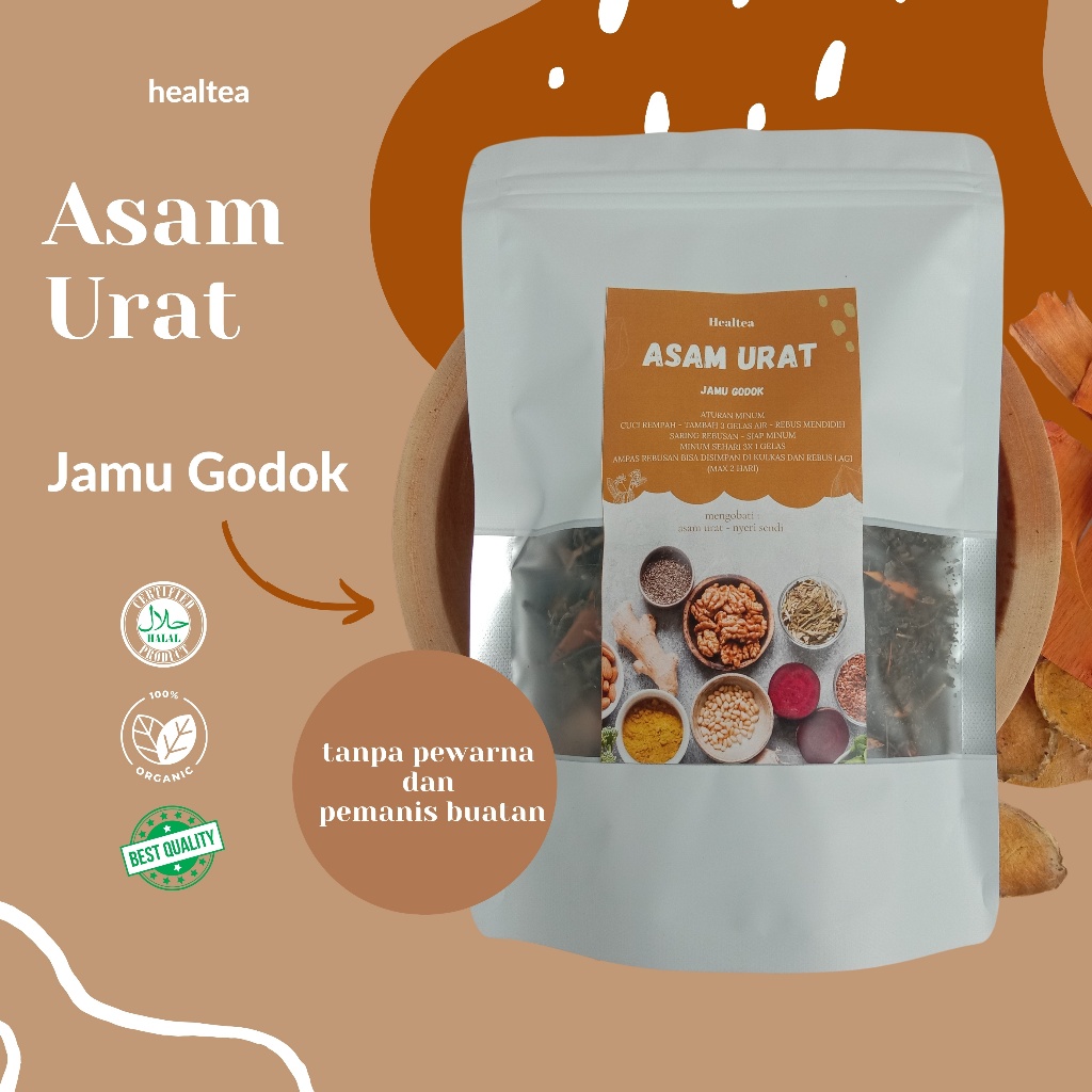 

ASAM URAT jamu teh rempah herbal untuk asam urat