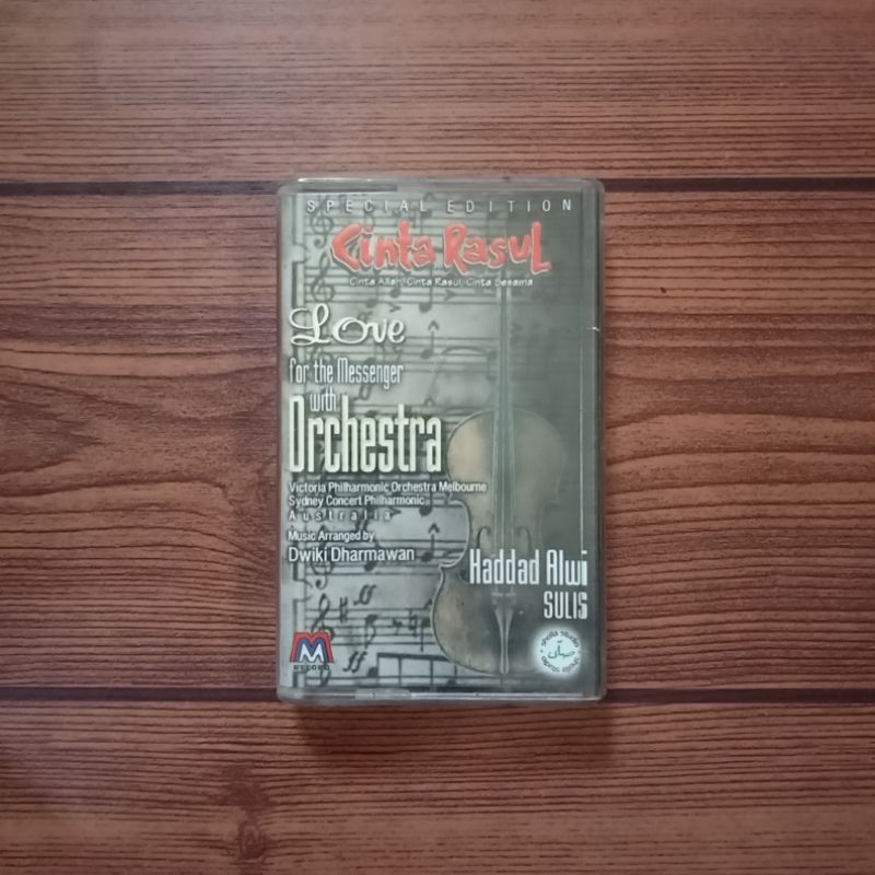 Kaset HADDAD ALWI & SULIS Special Edition Cinta Rasul Orchestra