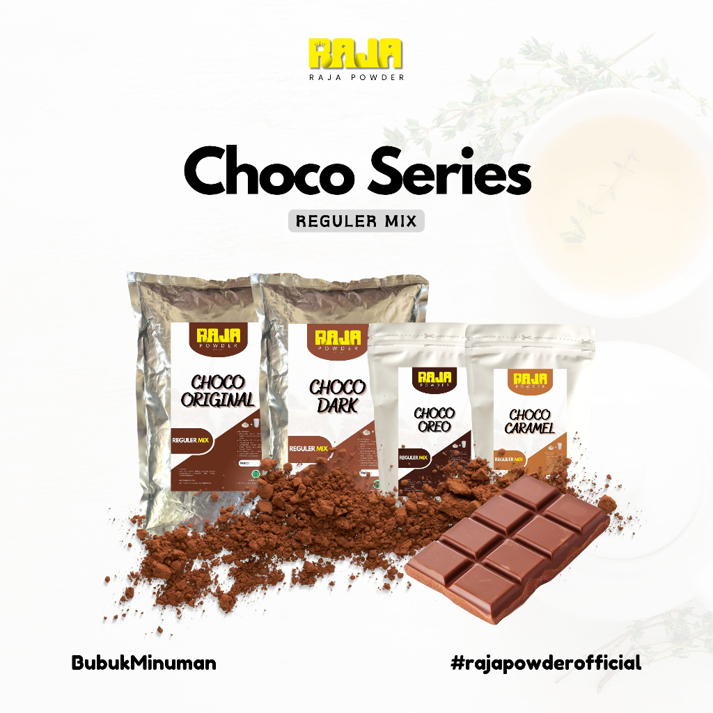 

Bubuk Minuman Choco Series Varian Coklat Mix Powder 500 gram