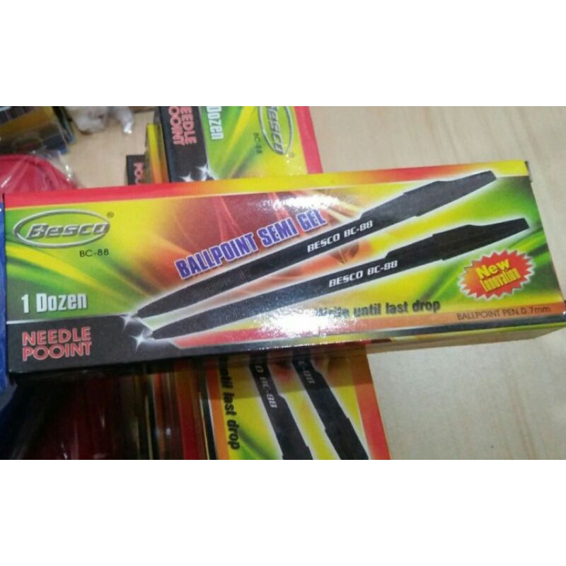 

Ballpoint semi gel isi 12