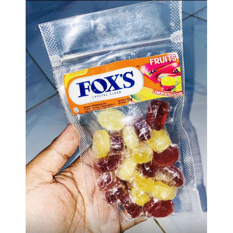 

Fox's Crystal Cellobs Lemon & Blackcurrant