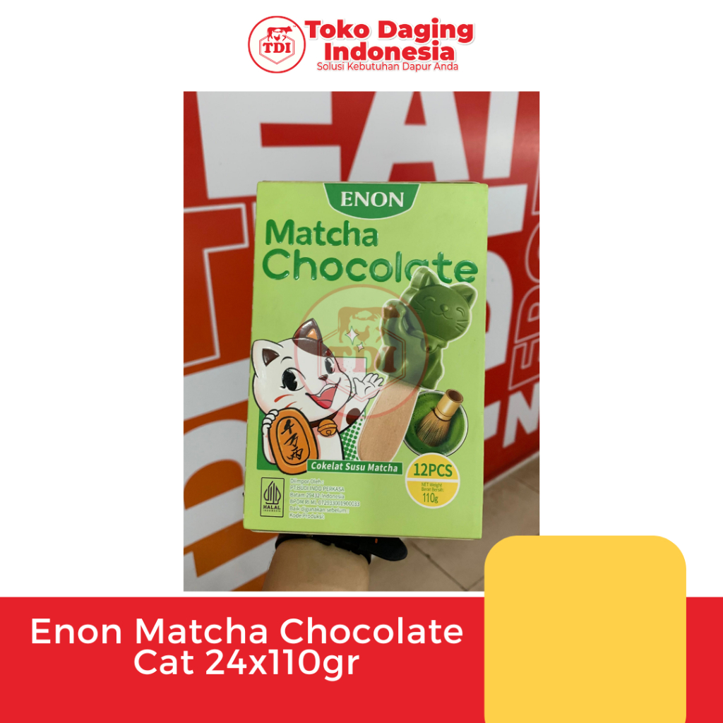 

Enon Matcha Chocolate Cat 110gr
