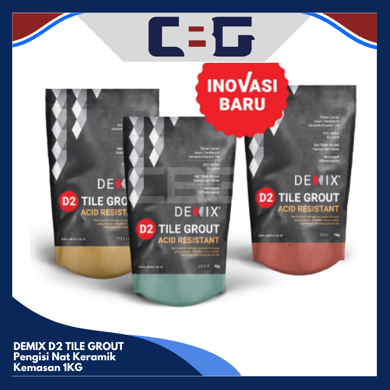 SEMEN NAT KERAMIK DEMIX  D2 ANTI CAIRAN KIMIA/ANTI ACID