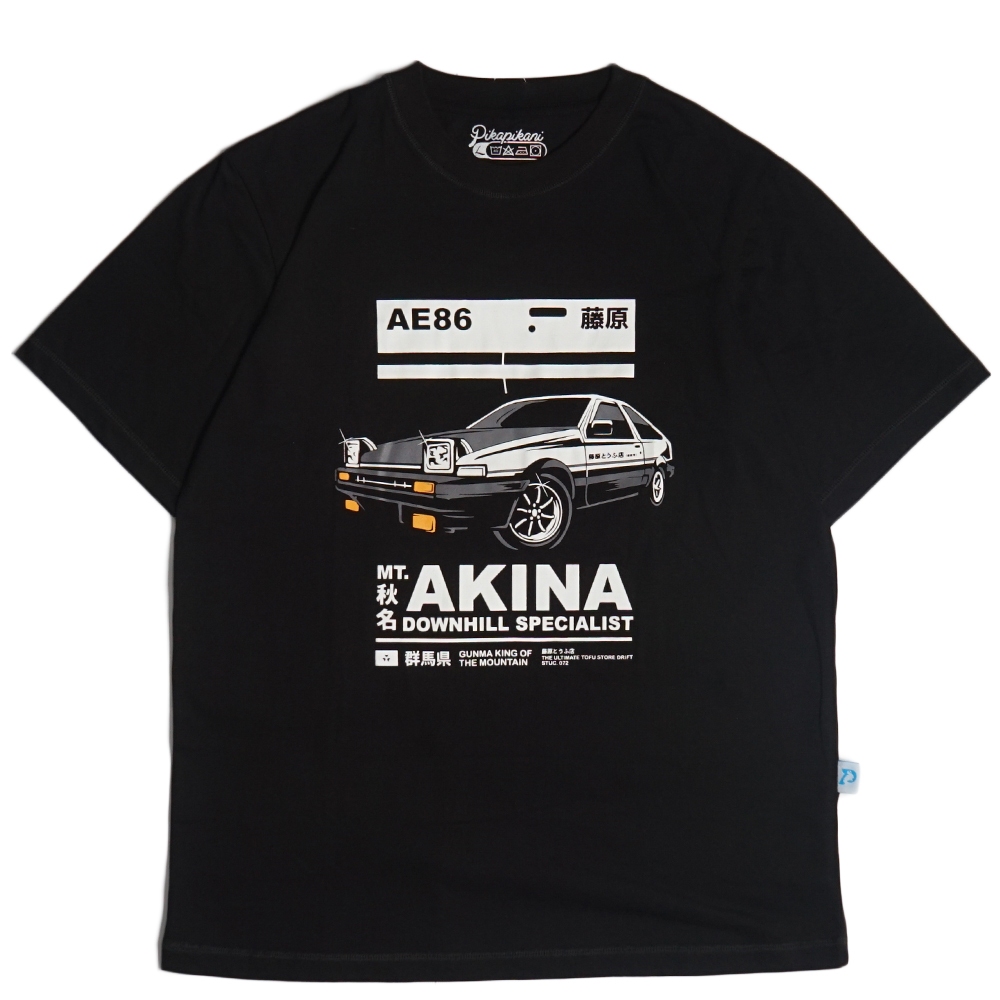 Pikapikani Kaos Anime Initial D AE 86