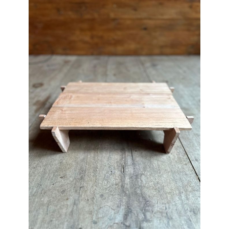 meja kayu bongkar pasang portabel camping dan kopi aesthetic