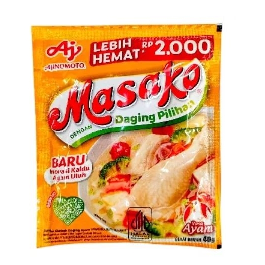 

Masako Kaldu Rasa Ayam 40gr