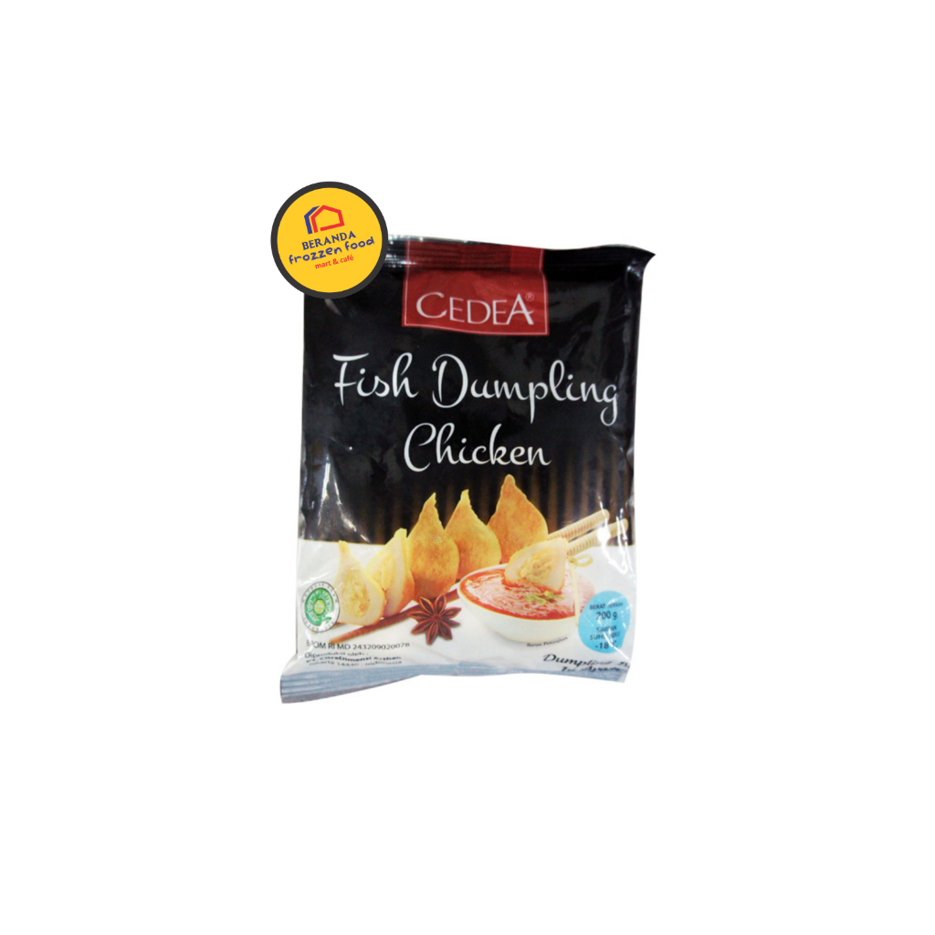 

CEDEA DUMPLING CHICKEN 200GRAM/ MURAH /100% HALAL/ FROZEN FOOD/ SOSIS / NAGET / DUMPLING / SIAP SAJI