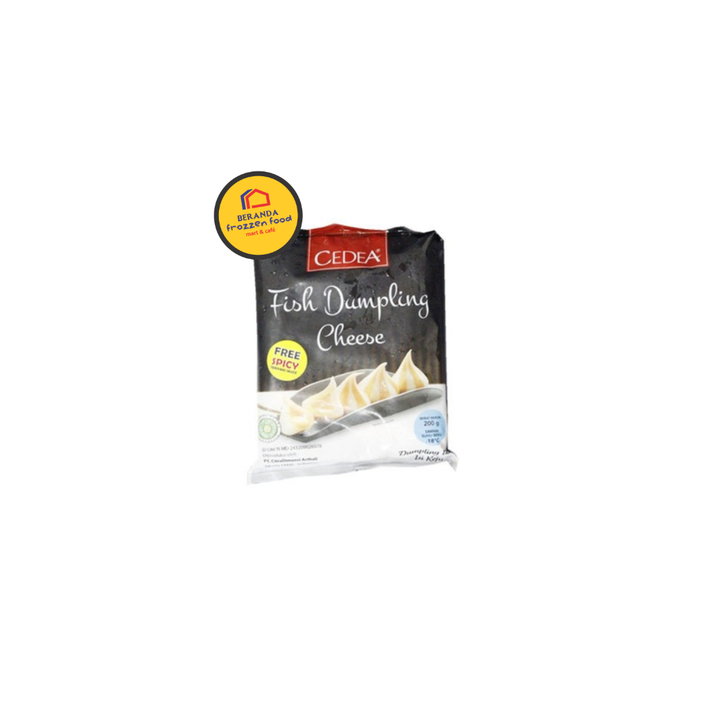

CEDEA DUMPLING CHEESE 200GRAM/ MURAH /100% HALAL/ FROZEN FOOD / SOSIS / NAGET / DUMPLING / SIAP SAJI