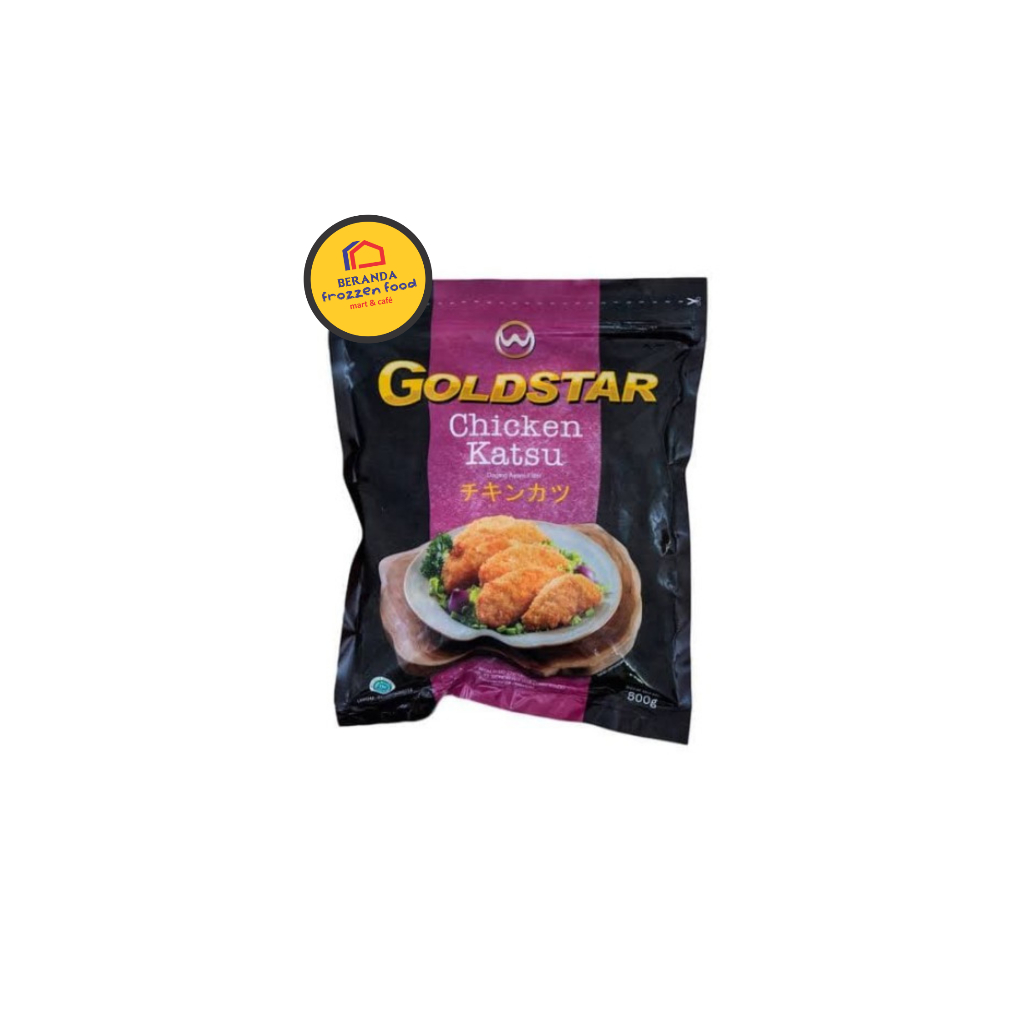 

GOLDSTAR KATSU 500GRAM/ MURAH / 100% HALAL / FROZEN FOOD / SOSIS / NAGET / DUMPLING / SIAP SAJI