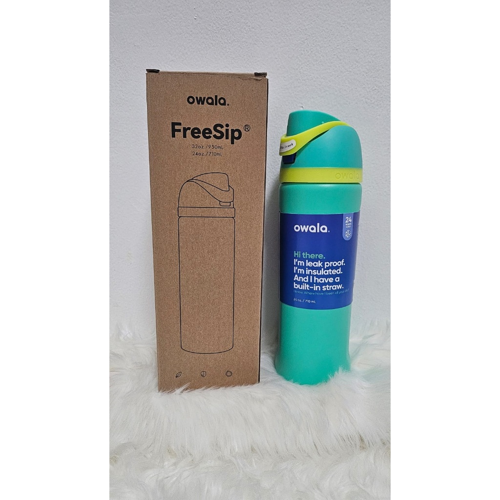 

THERMOS OWALA TAHAN 24 HOURS UKURAN 24OZ / 710ML / STAINLESS STEEL