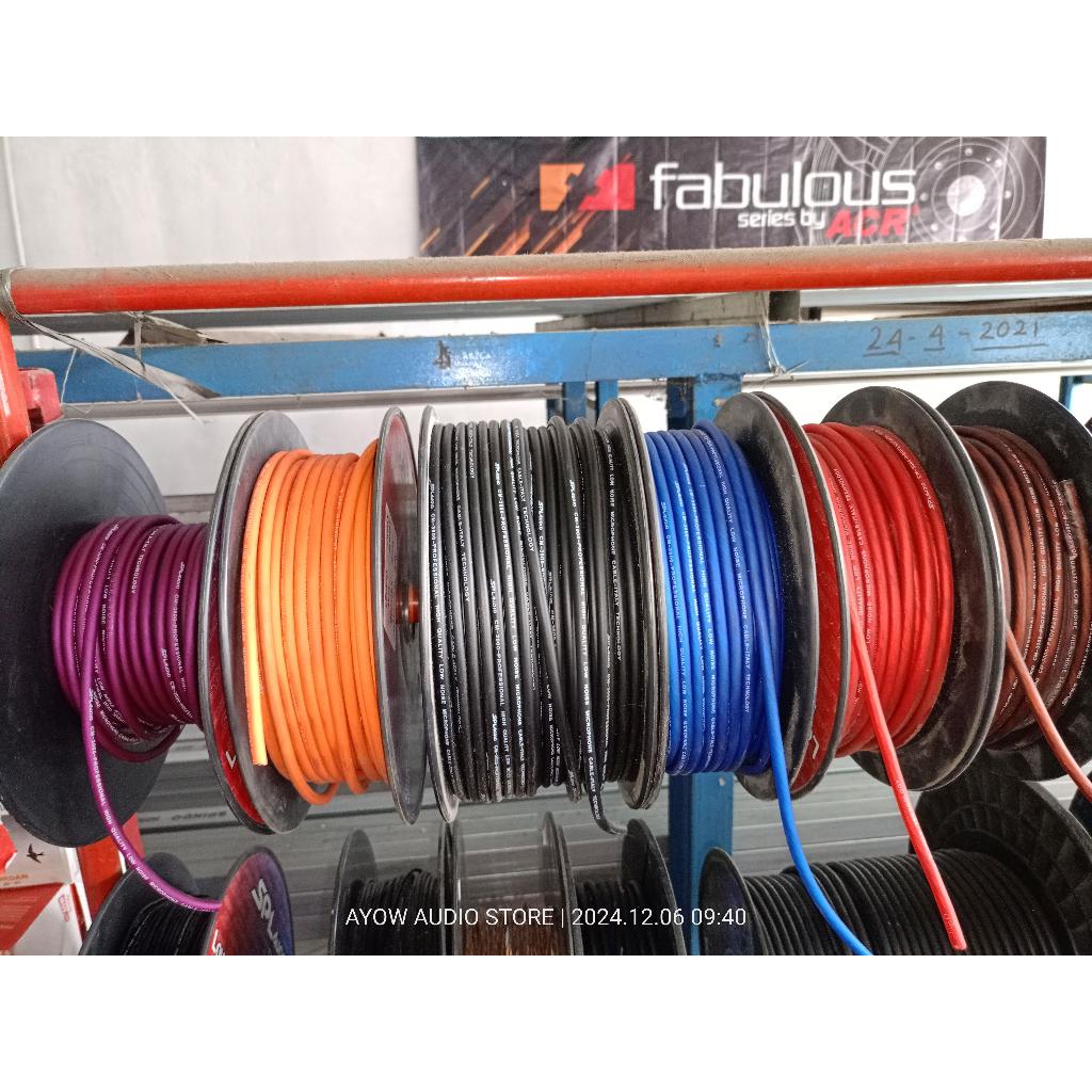 kabel mic spl audio permeter ecer