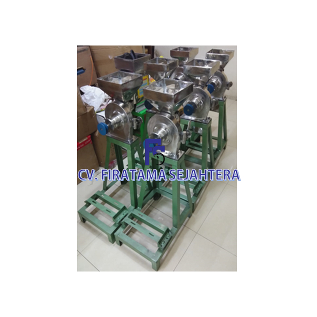 Mesin Penepung Jagung - Penepung Pakan Ikan Disk mill FFC 15 Stainless Steel  Tanpa Mesin Penggerak