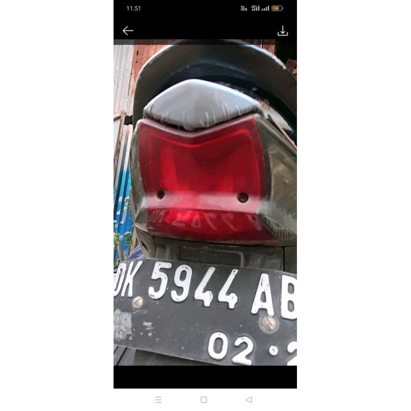 kaca lampu kymco Libero free lx