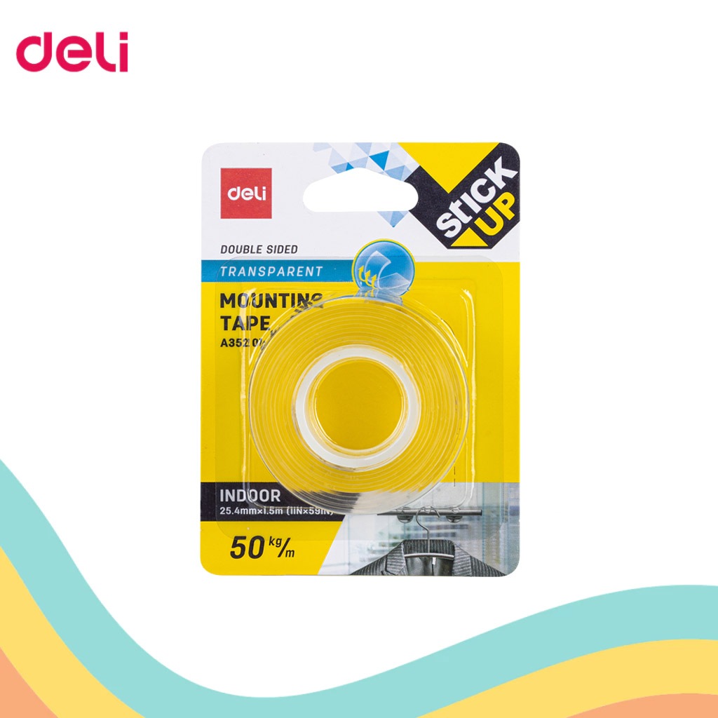 

MOUNTING TAPE DELI A-35201 (1 PCS)