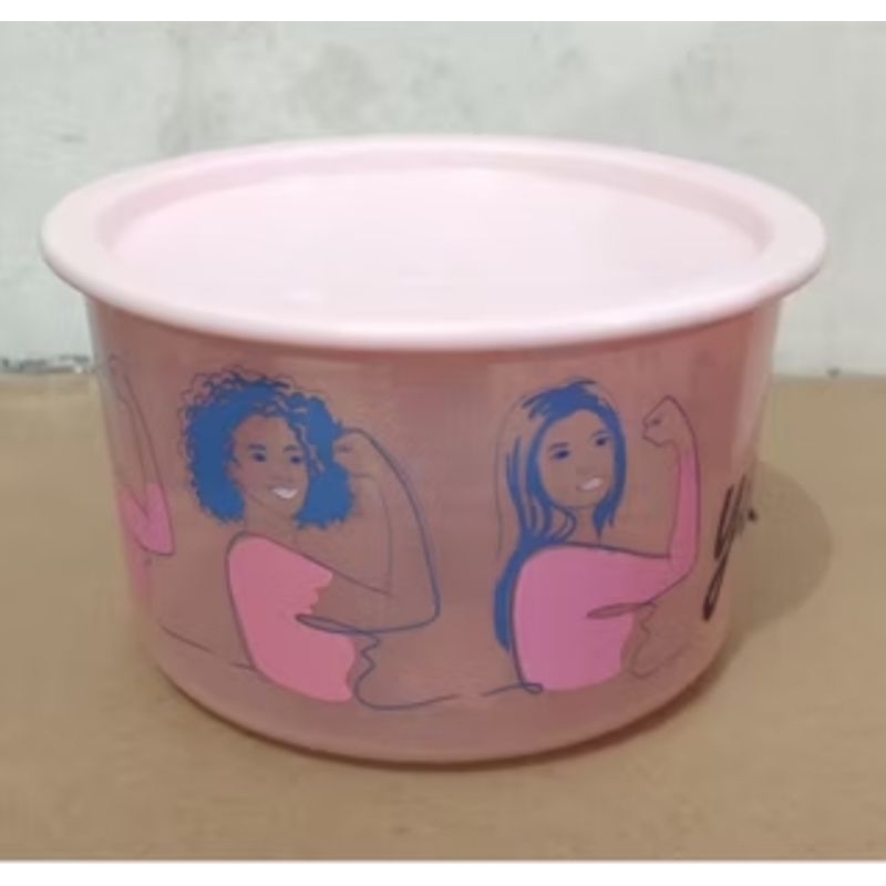 Promo Tupperware Power Canister 1pc 950ml Satuan toples plastik cantik wadah krupuk kue tempat kripi