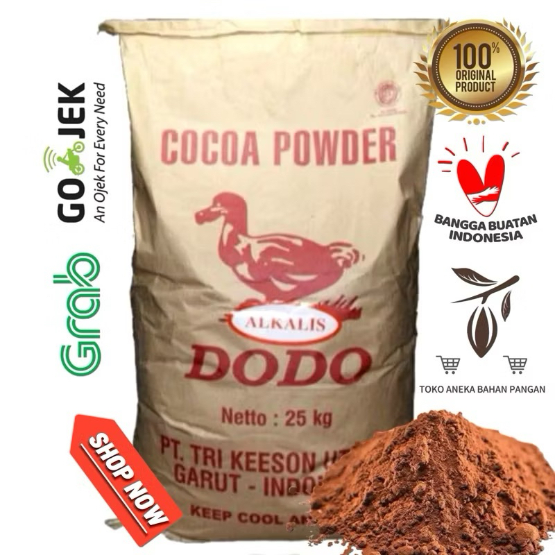

COKLAT BUBUK DODO 25 KG ( brownies and drinks)