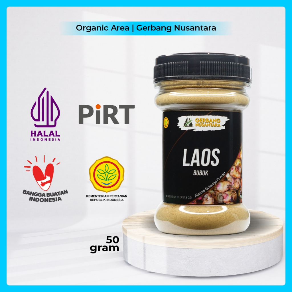

Gerbang Nusantara - Laos Bubuk Bumbu Masak Dapur Rempah 50gr