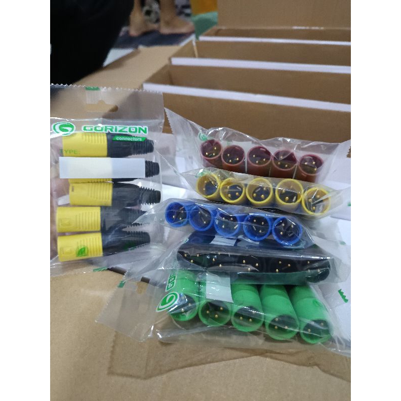 JACK CANON PLASTIK XLR MALE 3PIN