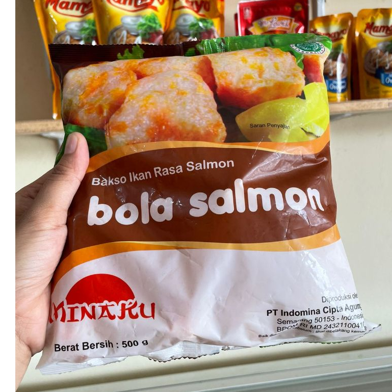 

Minaku Bola Salmon 500g