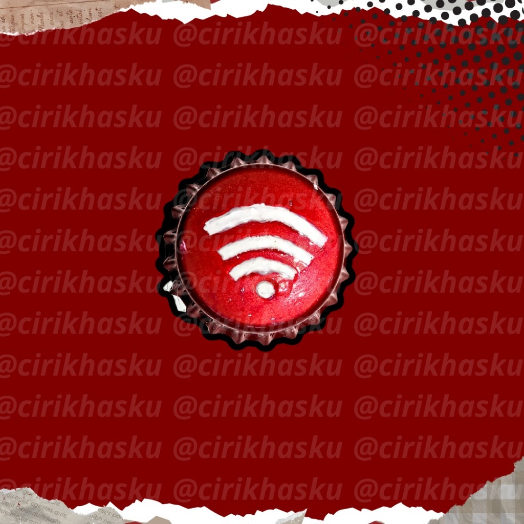 Bottle Cap Pin - Pin Soda Kekinian | Custom