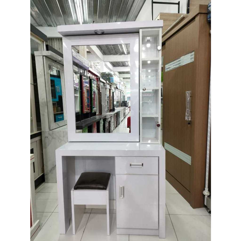 Meja rias minimalis HPL Meja rias modern Pengiriman JABODETABEK