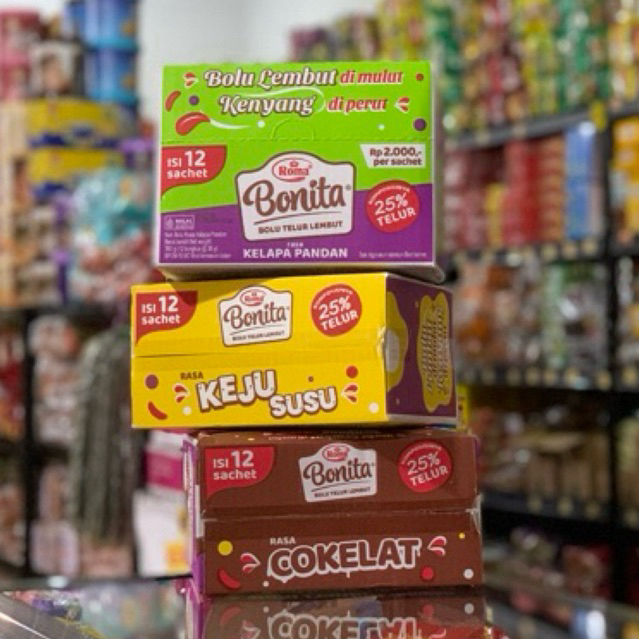 

Bonita Roti Bolu isi 12pcs